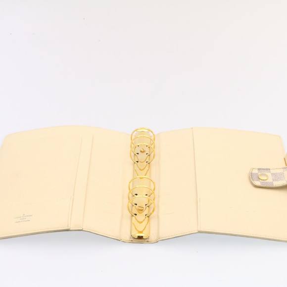 LOUIS VUITTON Damier Azur Agenda GM Day Planner Cover R20708 LV Auth am1546g - Picture 8 of 16